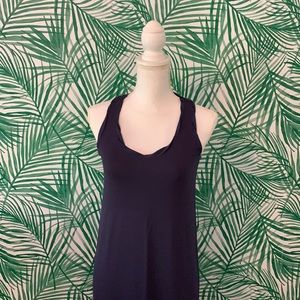 Tommy Bahama Navy Razorback Maxi Dress